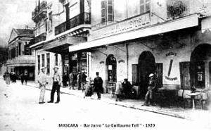 Mascara - Bar Jorro  Le Guillaume Tell - 1929